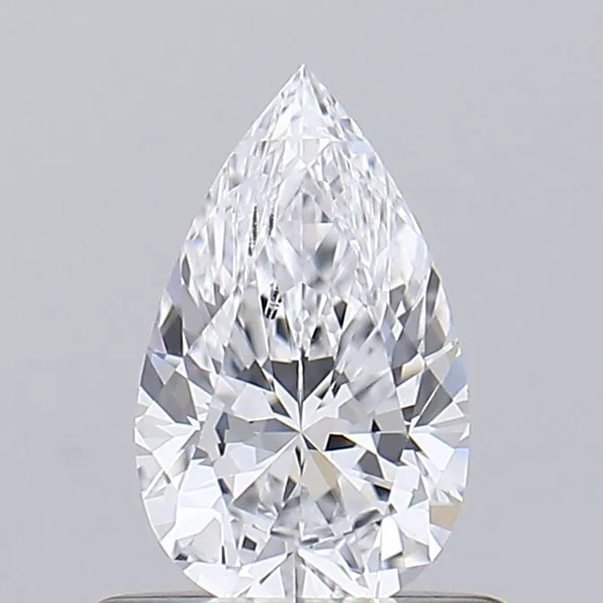 0.53ct PEAR D IF Lab Grown diamond