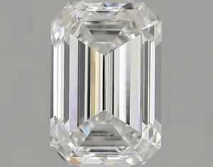 0.72ct EMERALD F VS1 Lab diamond