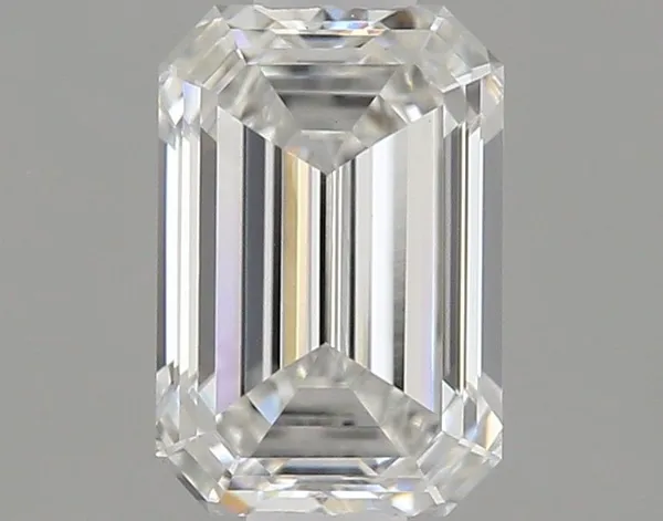 0.72ct EMERALD F VS1 Lab diamond