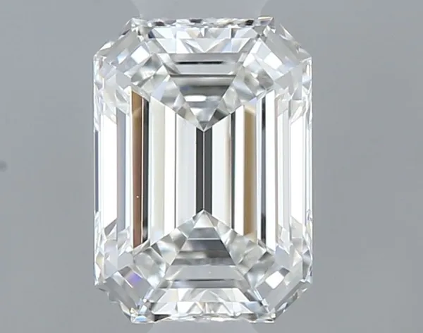 0.3ct EMERALD F VS1 Natural diamond