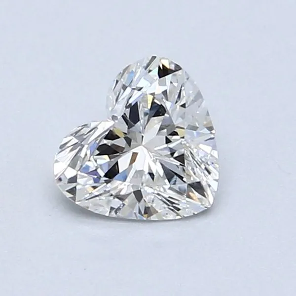 0.7ct HEART F SI1 Natural diamond