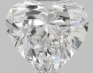 0.45ct HEART D IF Natural diamond