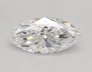 0.89ct MARQUISE D VVS1 Lab diamond