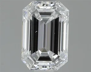 0.51ct EMERALD D VS2 Natural diamond