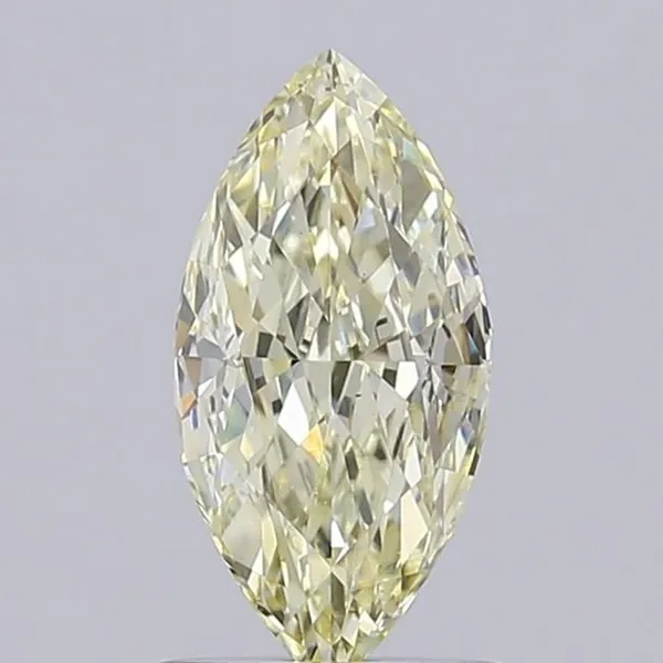 1.04ct MARQUISE Fancy Light Yellow VS1 Coloured Lab diamond