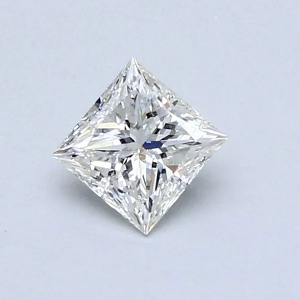 0.51ct PRINCESS H VVS2 Natural diamond