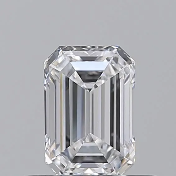 0.50ct EMERALD D VVS1 Natural diamond