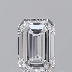 0.5ct EMERALD D VVS1 Natural diamond