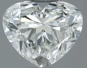0.4ct HEART G VVS2 Natural diamond