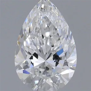 0.51ct PEAR D VVS1 Lab diamond
