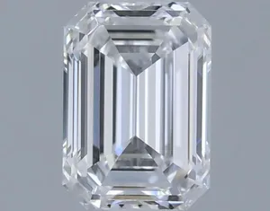0.43ct EMERALD D VVS1 Natural diamond