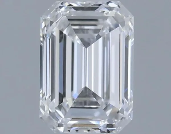 0.43ct EMERALD D VVS1 Natural diamond