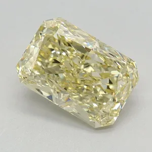 1.39ct RADIANT Fancy Intense Yellow VS1 Coloured Lab diamond