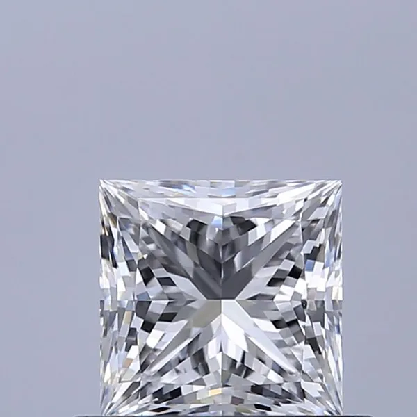 0.61ct PRINCESS D VS1 Natural diamond