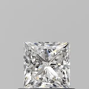 0.61ct PRINCESS F VVS1 Natural diamond
