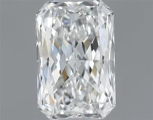 0.41ct RADIANT F VVS2 Natural diamond