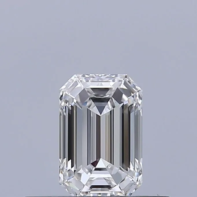 0.32ct EMERALD D VVS2 Natural diamond