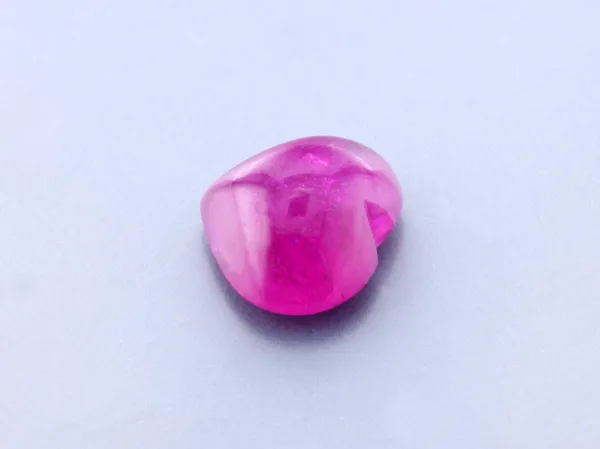 1.34ct Parti Ruby, Cabochon cut gemstone