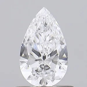 0.53ct PEAR D VVS2 Lab diamond