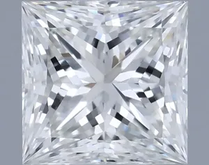 0.52ct PRINCESS H VS2 Natural diamond