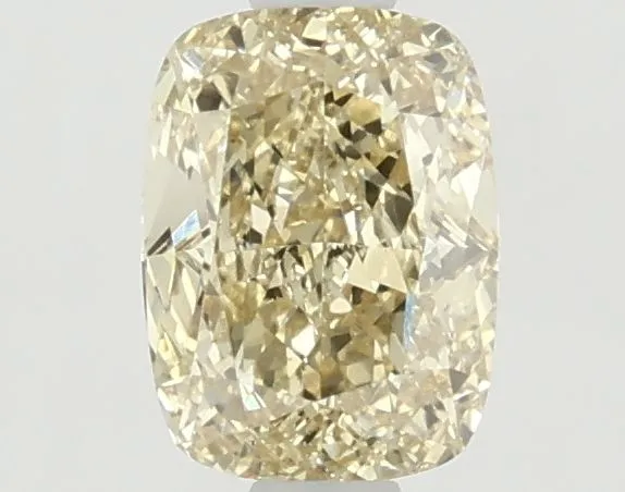 1.17ct CUSHION Fancy Intense Yellow VS1 Coloured Lab diamond