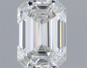 0.43ct EMERALD E VS1 Lab diamond