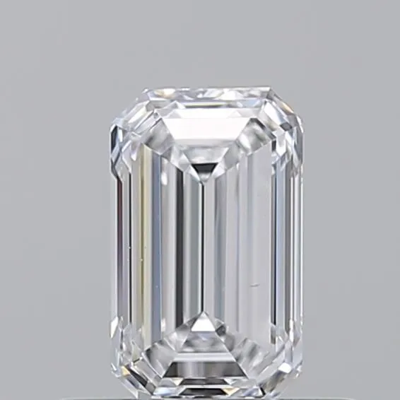 0.50ct EMERALD D VS2 Natural diamond