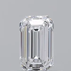 0.5ct EMERALD D VS2 Natural diamond