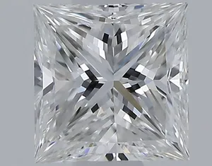 0.33ct PRINCESS G VVS1 Natural diamond