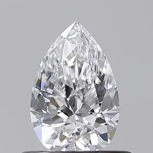 0.51ct PEAR D VVS1 Lab diamond