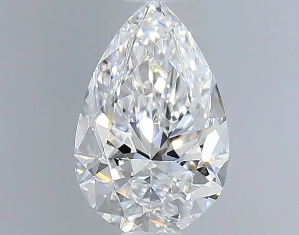 0.4ct PEAR D VVS2 Natural diamond