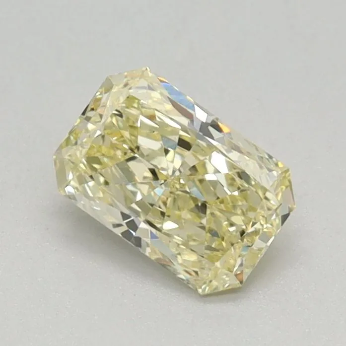 0.44ct RADIANT Fancy Intense Yellow VS1 Coloured Lab diamond