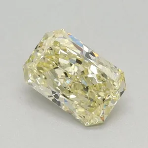 0.44ct RADIANT Fancy Intense Yellow VS1 Coloured Lab diamond