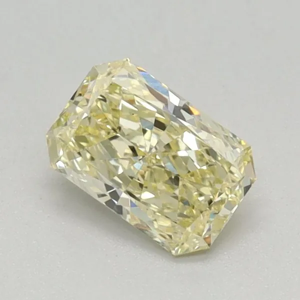 0.44ct RADIANT Fancy Intense Yellow VS1 Coloured Lab diamond