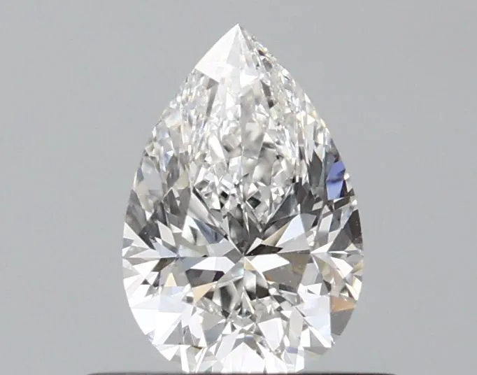 0.50ct PEAR F VVS2 Natural diamond