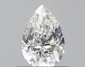 0.5ct PEAR F VVS2 Natural diamond