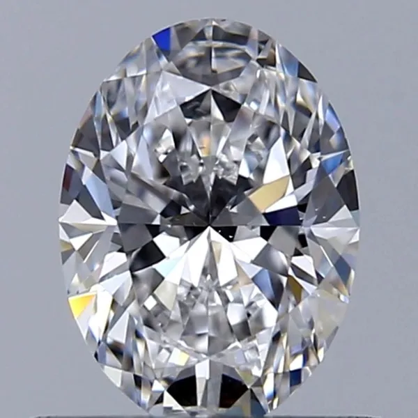 0.5ct OVAL D SI1 Natural diamond