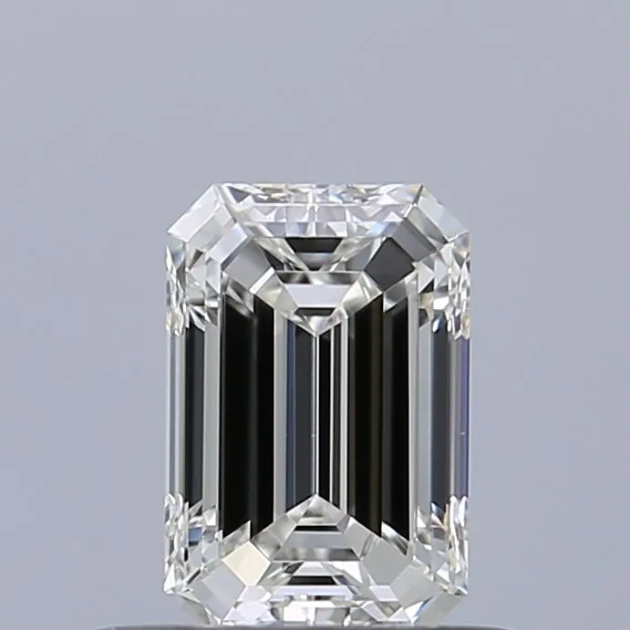 0.50ct EMERALD H VVS2 Natural diamond