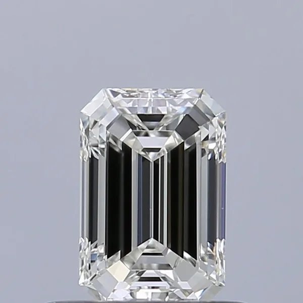 0.5ct EMERALD H VVS2 Natural diamond