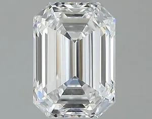 0.5ct EMERALD D VVS2 Natural diamond