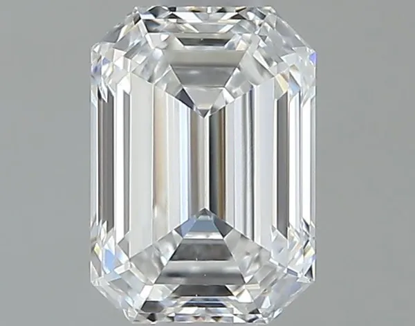 0.5ct EMERALD D VVS2 Natural diamond