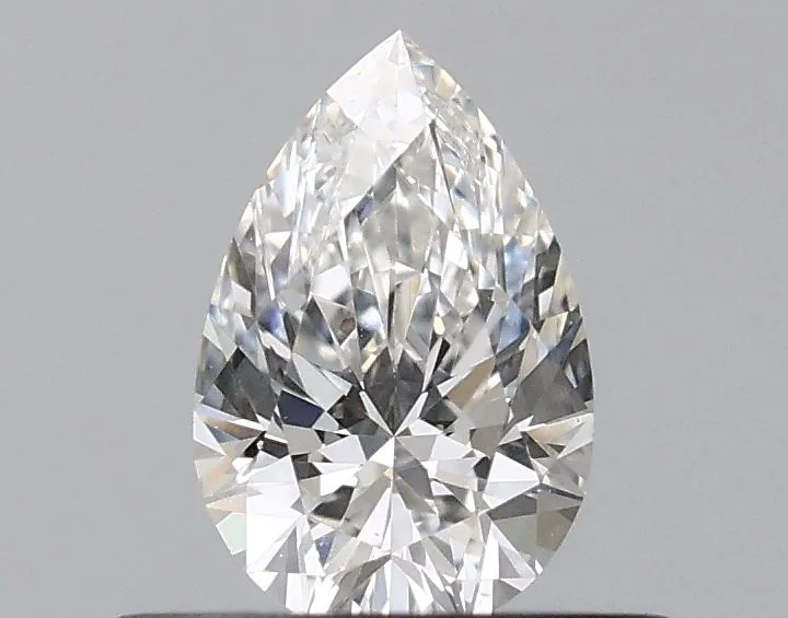 0.38ct PEAR F VS2 Natural diamond