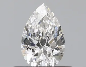 0.38ct PEAR F VS2 Natural diamond