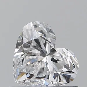 0.72ct HEART D SI1 Natural diamond