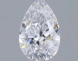 0.33ct PEAR D VVS1 Natural diamond