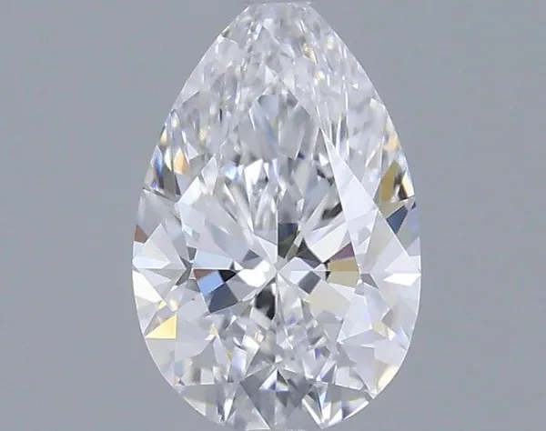0.33ct PEAR D VVS1 Natural diamond