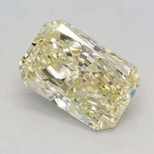 0.66ct RADIANT Fancy Intense Yellow VS1 Coloured Lab diamond
