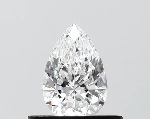 0.53ct PEAR D VVS1 Lab diamond