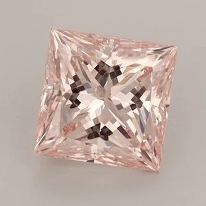 1.67ct PRINCESS Fancy Intense Pink VS1 Coloured Lab diamond