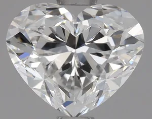 0.9ct HEART D VVS2 Natural diamond